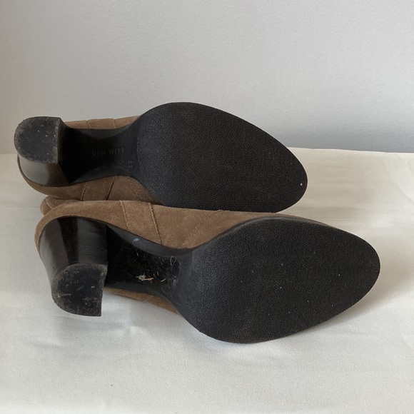 Nine West Wnleeds Suede Booties / Ankle Booties - Picture 11 of 11